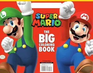 Super Mario: The Big Coloring Book (Nintendo®)   Paperback – Sticker Book, September 1, 2020