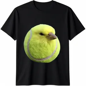 Silly tennis bird meme brainrot gen z T-Shirt - Briannawo Shop 31B0DDM34GWZ
