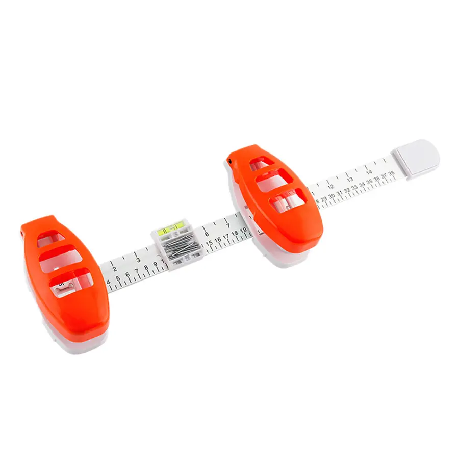 3-in-1 Picture Hanging Tool | Built-in Level & Tape Measure | 1-Press Hook for Frames, Photos, Mirrors
