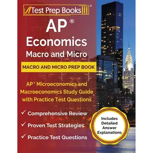 AP Economics Macro and Micro Prep Book: AP Microeconomics and Macroeconomics Study Guide with Practice Test Questions [Includes Detailed Answer Explanations] Paperback – November 30, 2020