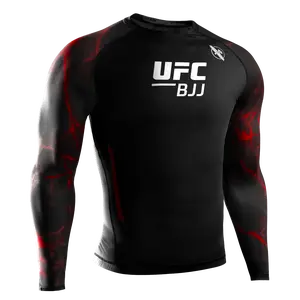 UFC BJJ Men’s Long Sleeve Rash Guard