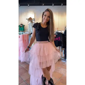 Pink Princess Train Skirt