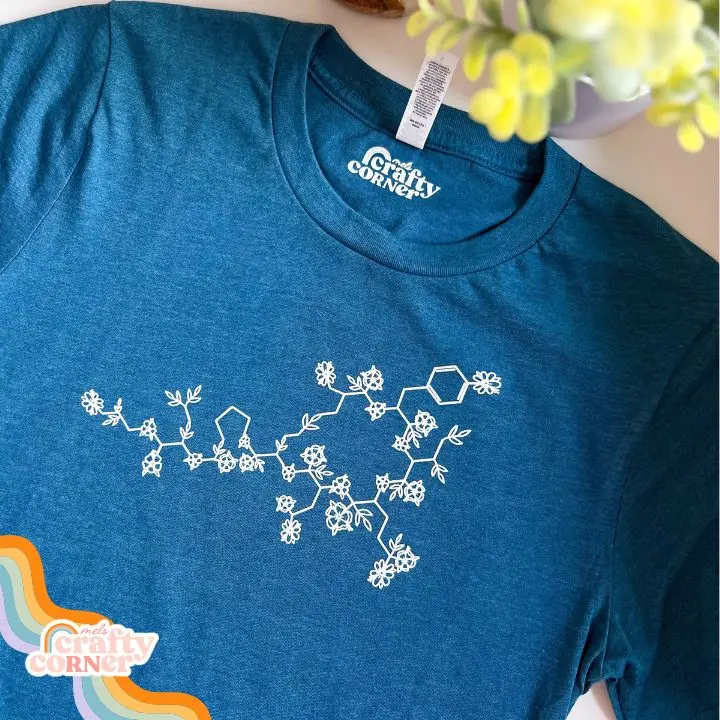 Floral Oxytocin | Softest T-Shirt