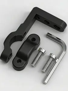 Motorcycle Extension Stand, M6/m8/m10 Multi-Specification Holes, Adds Spotlights, Navigation Stands, Tyre Pressure Gauges, Dashcams