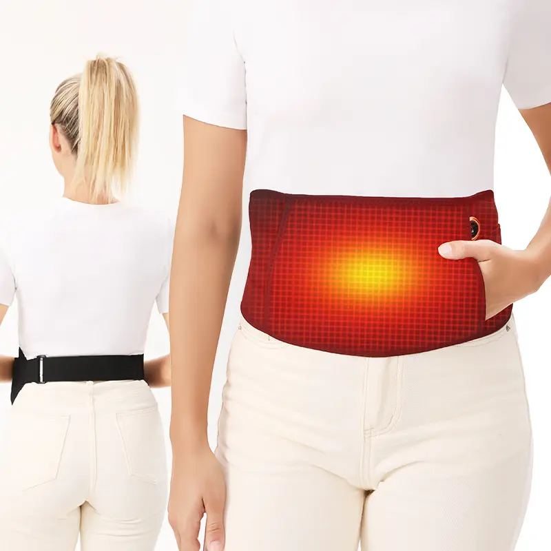 Menstrual heating pad, smart uterine warming belt, USB electric heating waist belt, relieves menstrual discomfort, a great gift for mom or girlfriend.