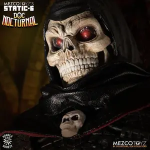 Mezco Toyz Static-6 1/6 Scale Statues  Rumble Society Doc Nocturnal 15" Tall Statue