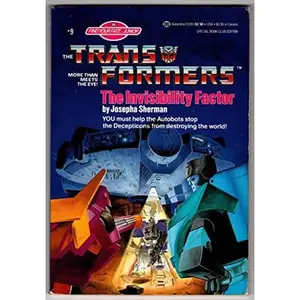 USED-Transformers: The Invisibility Factor (Find Your Fate Junior - Transformers, 9) by Josepha Sherman (Paperback)