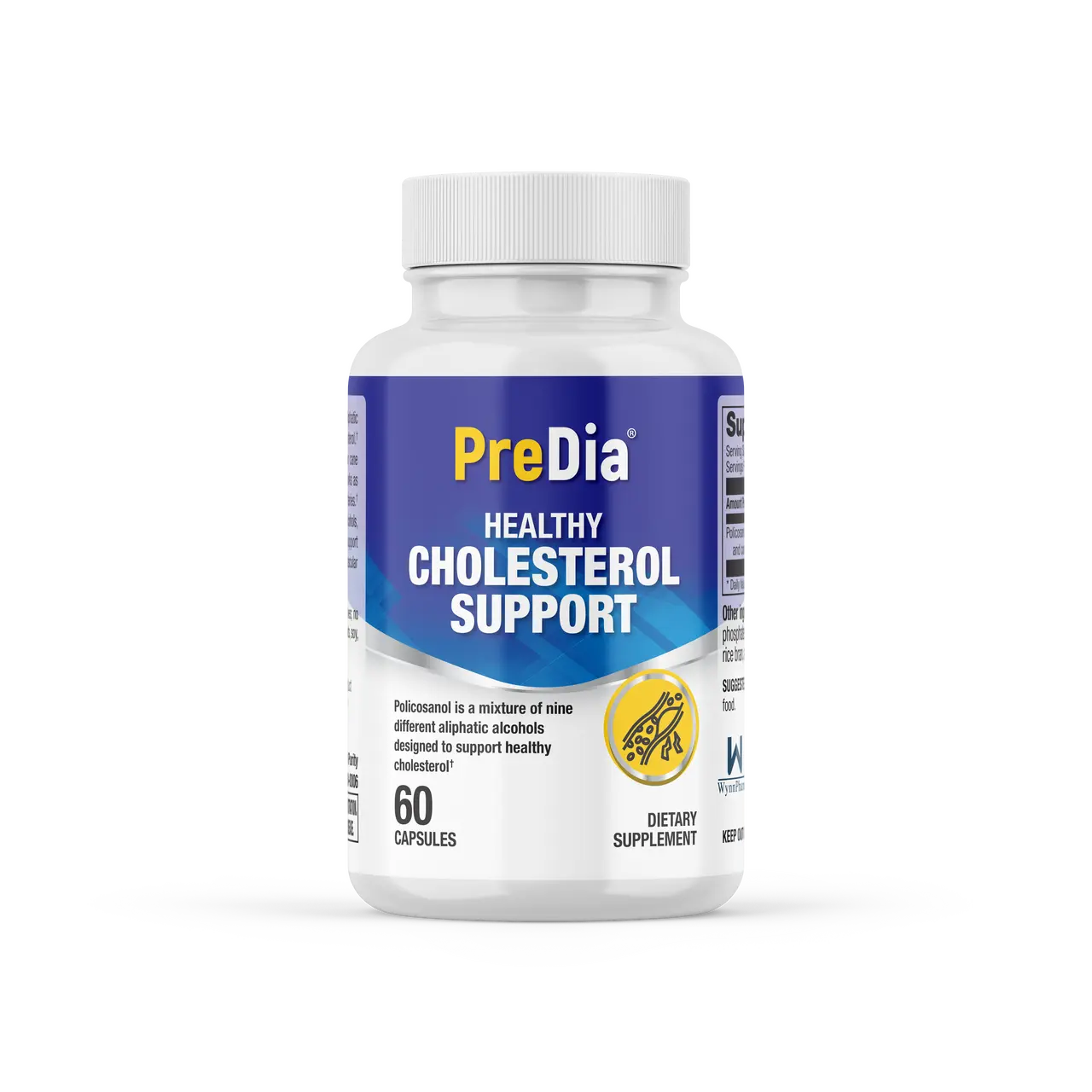 PreDia - Healthy Cholesterol Support - (Policosanol 20 mg)
