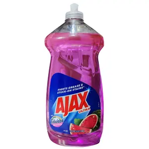 Ajax Ultra Watermelon Scent with Fabuloso Dish Soap 90 oz / 52 oz  Fights Grease & Stuck-On Stains Refreshing Perfume Scented Household Kitchen Cleaner