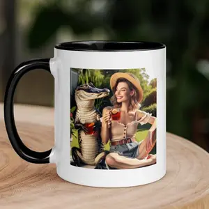 Florida Woman Mug - Sweet Tea with a Gator