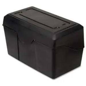 212 MAIN 5x8 in Index Card Holders - Stackable Desk Organization Bins, Work Organizer, Card Storage, Stationery Office Supplies