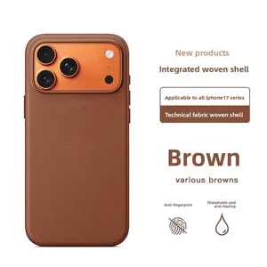 High Quality Original Technology Woven Case For IPhone 17 16 15 14 13 Pro Max Air Official For Magsafe Magnetic Protect Cover
