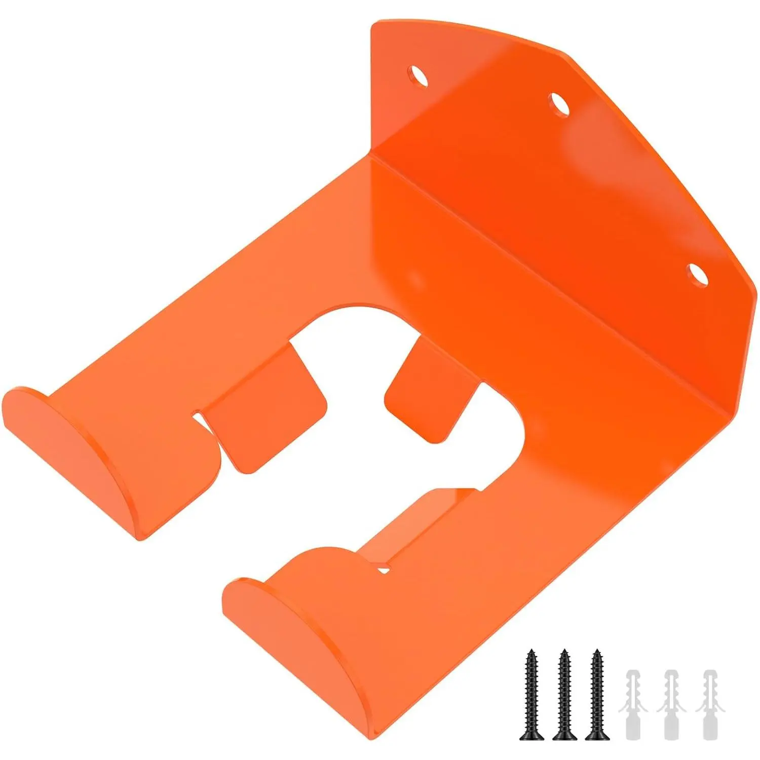 Weed Trimmer Hanger Heavy Duty Garage Hook Grass Trimmer Holder Organizer Wall Mounted Gardening Tool Rack for Drywall Concrete