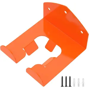 Weed Trimmer Hanger Heavy Duty Garage Hook Grass Trimmer Holder Organizer Wall Mounted Gardening Tool Rack for Drywall Concrete