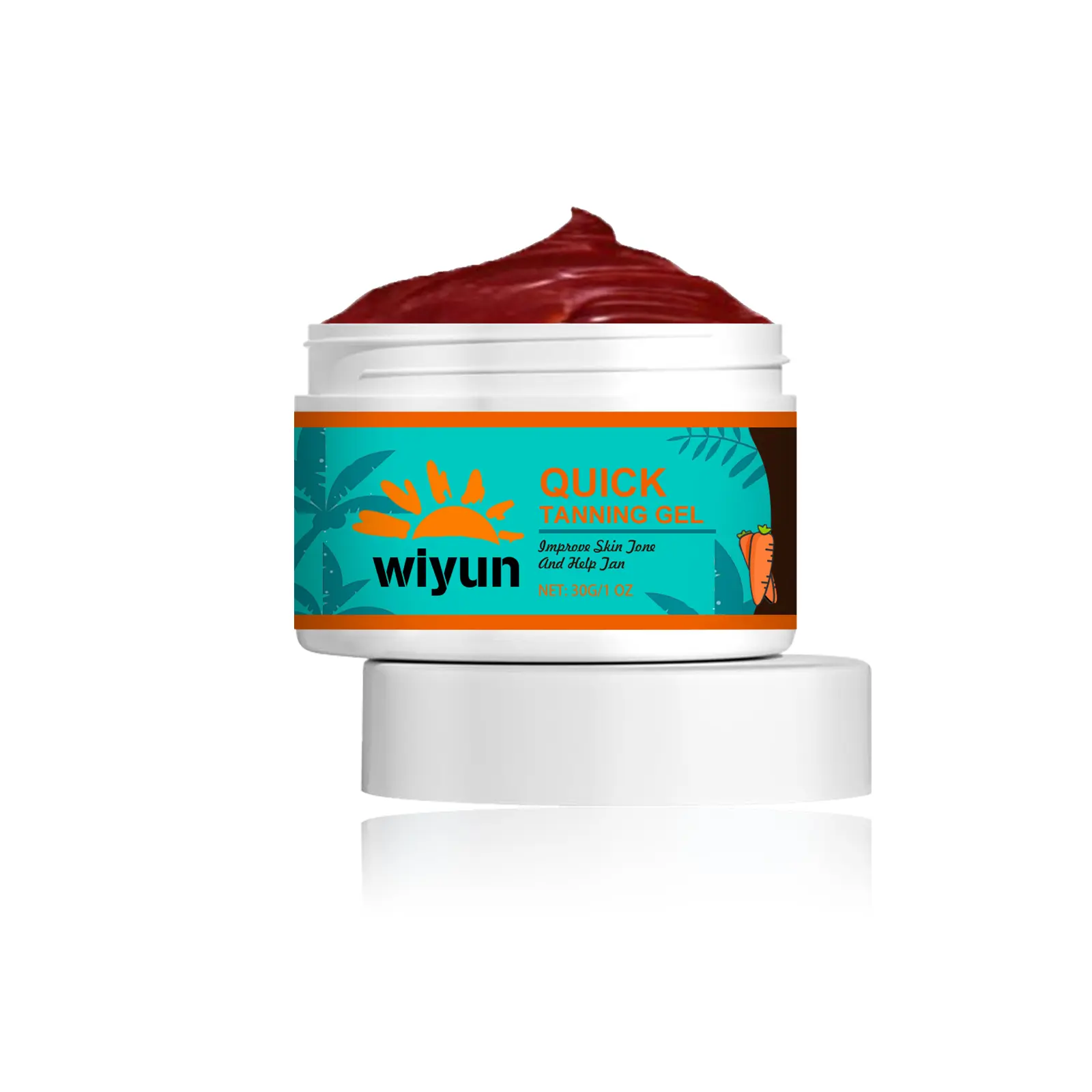 Wiyun Black Repair Gel Black Repair Gel Bronze Tone Sunburn Aid Beauty Moisturizing Hydrating Nourishing Gel