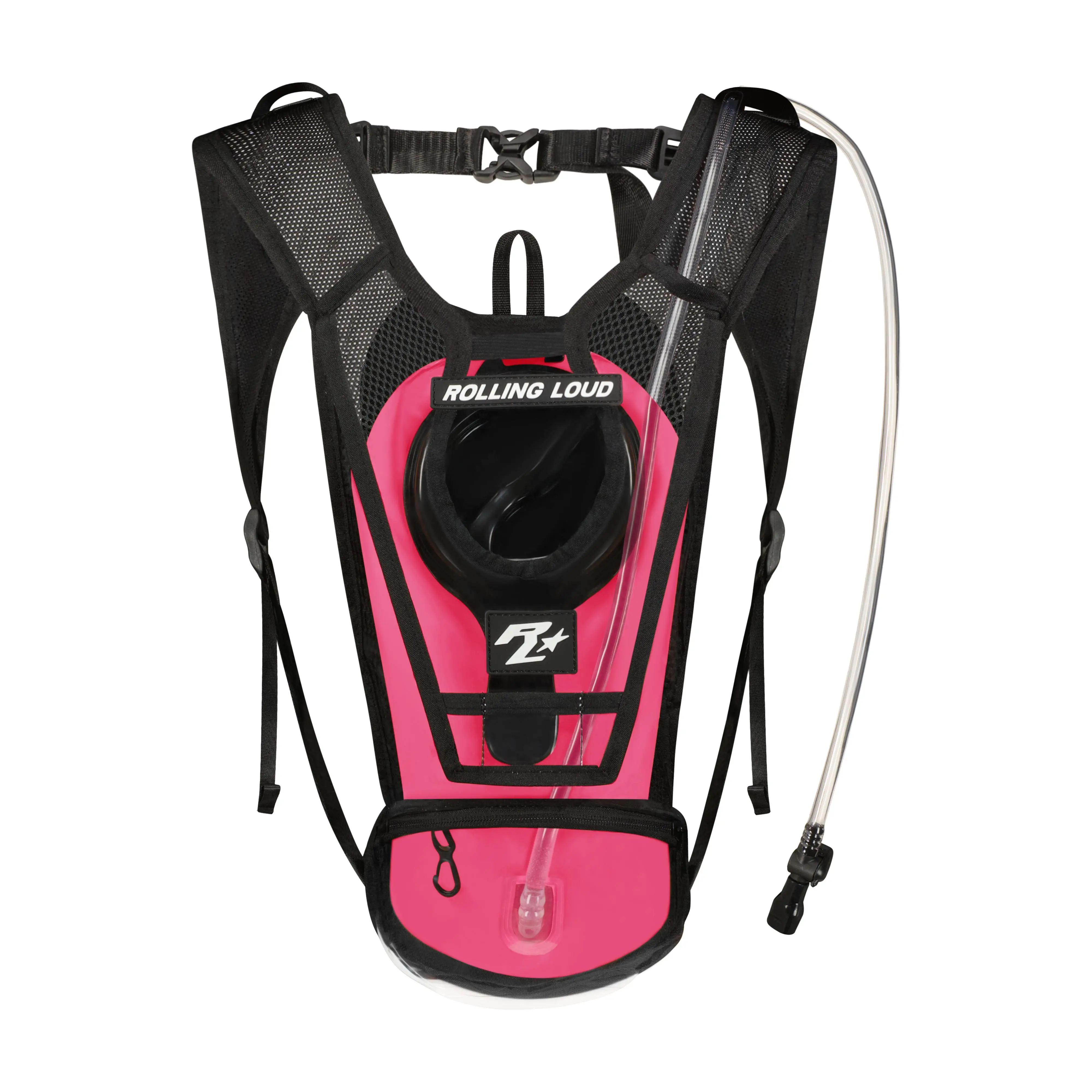 RL Clear Pink Hydration Backpack - Festival Approved RL Clear Pink Hydration Backpack - Festival Approved