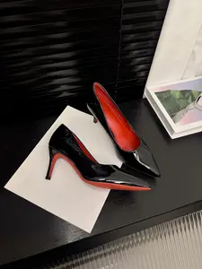 Women's Simple Basic Low Heel Single Shoe, Slip-On Casual Footwear for All Seasons, Perfect for Daily Wear & Special Occasions