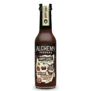 Dark Cherry + Carolina Reaper Hot Sauce — Sweet Flavor, Extreme Heat (250,000 SHU)! Dip
