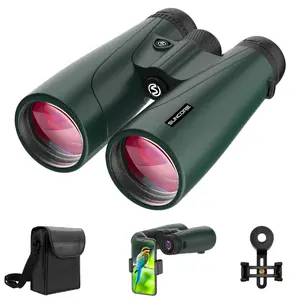 15x52 High Power Binoculars for Adults, High Definition Outdoor Binoculars with Phone Mount, Long Range Night Vision Binoculars for Bird Watching, Hunting, Hiking, Camping, Stargazing, Wildlife Viewing & Travel