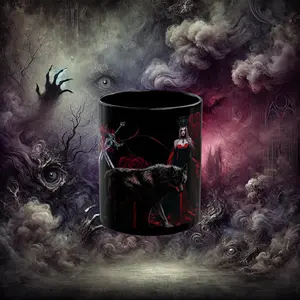 Black Mug (11oz, 15oz) Embrace the Nightmare