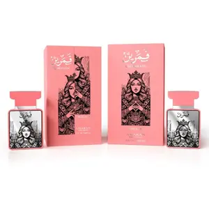 Amaran Qamarain Women's Eau de Parfum, 3.4 fl oz-100 ml Floral Fruity Daily Use Everyday Wear Fragrance with Mango, Coconut, Iris & Wood Notes (Multi-Pack Option)