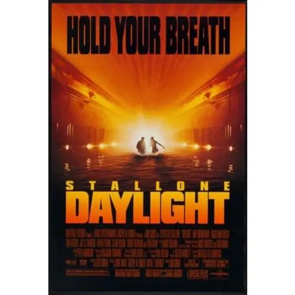 DAYLIGHT - 27"x40" D/S Original Movie Poster One Sheet 1997 Sylvester Stallone