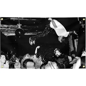 Playbo Carti Music 3x5Ft Flag Tapestry Home Decoration Banner with 4 Brass Grommets for College Dorm Room Decor Outdoor Parties