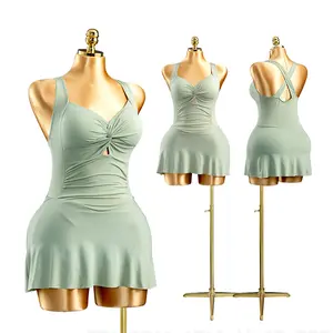 Gold BBL Woman Torso Mannequin big hip boobs hard foam Female dummy half Body model for Window Decor