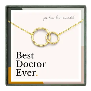 Best Doctor Ever Necklace – Graduation Gift for Her