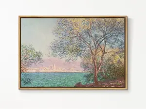 Antibes in the Morning | Framed Canvas Wall Art with hanging kit | MNB