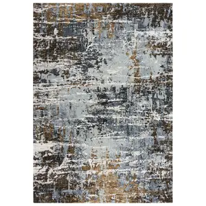 Elite ELT876 Lt. Gray Hybrid Rug - Rizzy