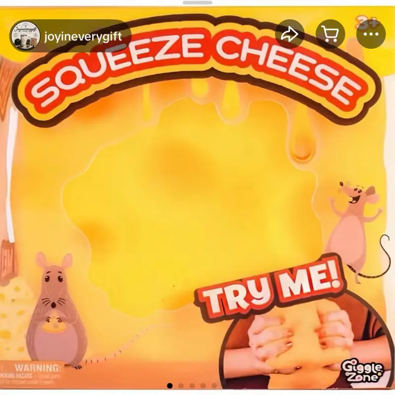 Squeeze cheese