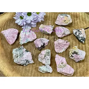 2 lb Natural Peruvian Pink Rhodonite Raw Crystal