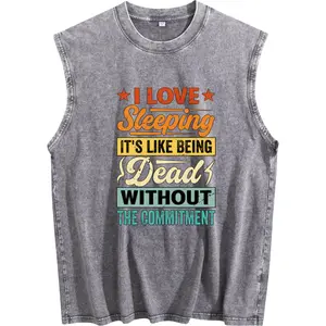 I Love Sleeping It'S Like Being Dead Without The Commitment T-Shirt, Comfortable Outdoor, Casual Top Casual Summer Wear|Crew Neck Tshirt, Men'S Summer Clothes, Slightly Elastic, 100%, S-XXXL