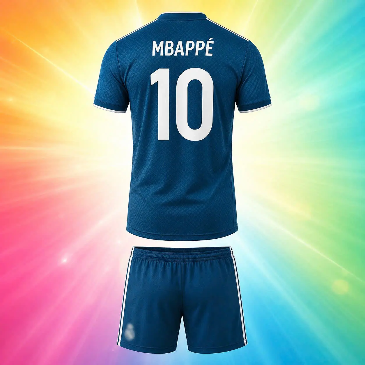 Men's Soccer Jersey Set with Matching Shorts, Short Sleeve Football Uniform, Athletic Sportswear