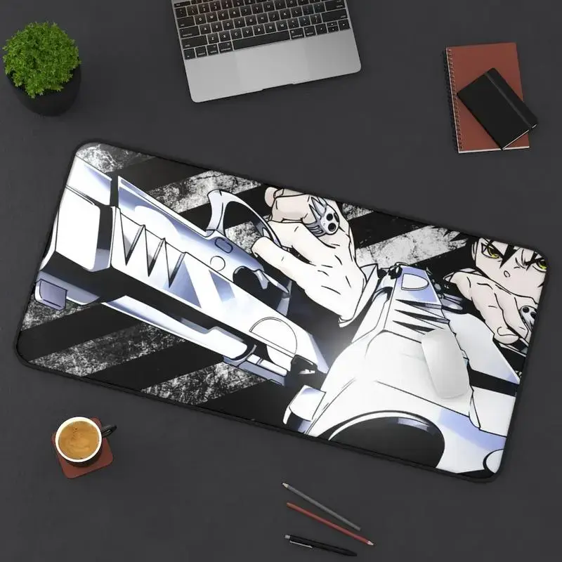 Soul Eater Death The Kid Mouse Pad (Desk Mat) , Anime mousepad, anime desk pad, Desk Mat, PC Accessories.