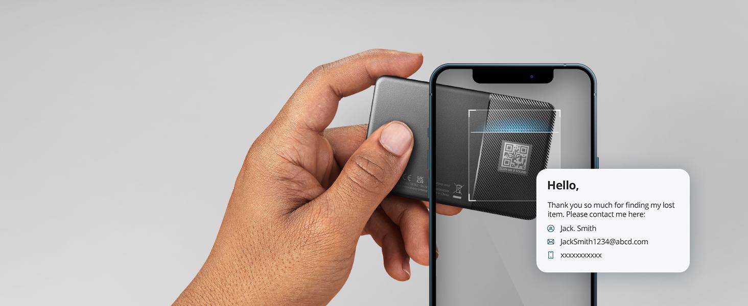 eufy Security by Anker SmartTrack Card (Black, 4-Pack), Works with Apple Find My (iOS Only), Wallet Tracker, Phone Finder, Water Resistant, Up to 3-Year Battery Life(Android Not Supported)｜Spingtok