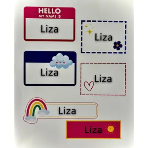 Personalized Name Labels for School Supplies and Water Bottles