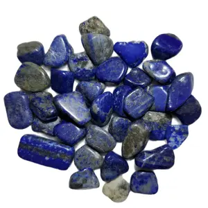 Lapis Crystals Bulk Tumbled Chips Natural Crystal Stones 104g for Tumbling, Cutting, Polishing & Reiki Use raw specimens crystal ornament free form Gemstone