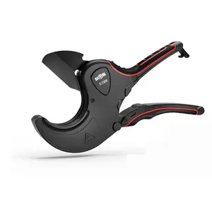 Aluminum Alloy Manual Pipe Cutter| Heavy Duty with Safety Lock, Comfortable Grip, Ratchet Type, Non-Slip Handle, Fast Cutting, PVC Pipe Cutting