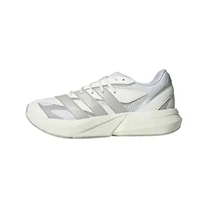 Adidas Lightblaze Men's Low-Top Casual Running Shoes: Breathable Fabric and Synthetic Leather for Comfort and Durability in White-Gray Trending Shoes, House White Official Shoes to Get / Maison Mihara