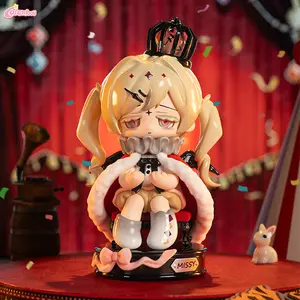 CALEMBOU Crow Paradise Series  Anime Blind Box Figure, Missy V2 Cute Lolita Blind Box Chibi Figure for Desktop Ornament, Collectable PVC Toys for Birthday Christmas Gifts