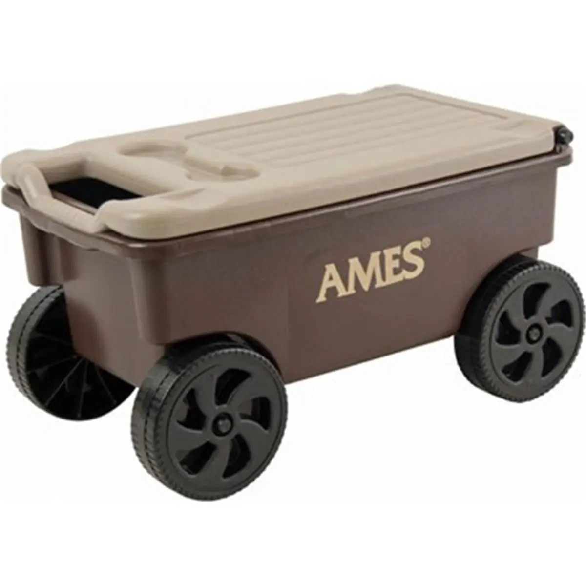 Ames AME1123047100 Lawn Planter Cart, Gardening Trolley for Adults, 14" H x 15" W x 26.5" D