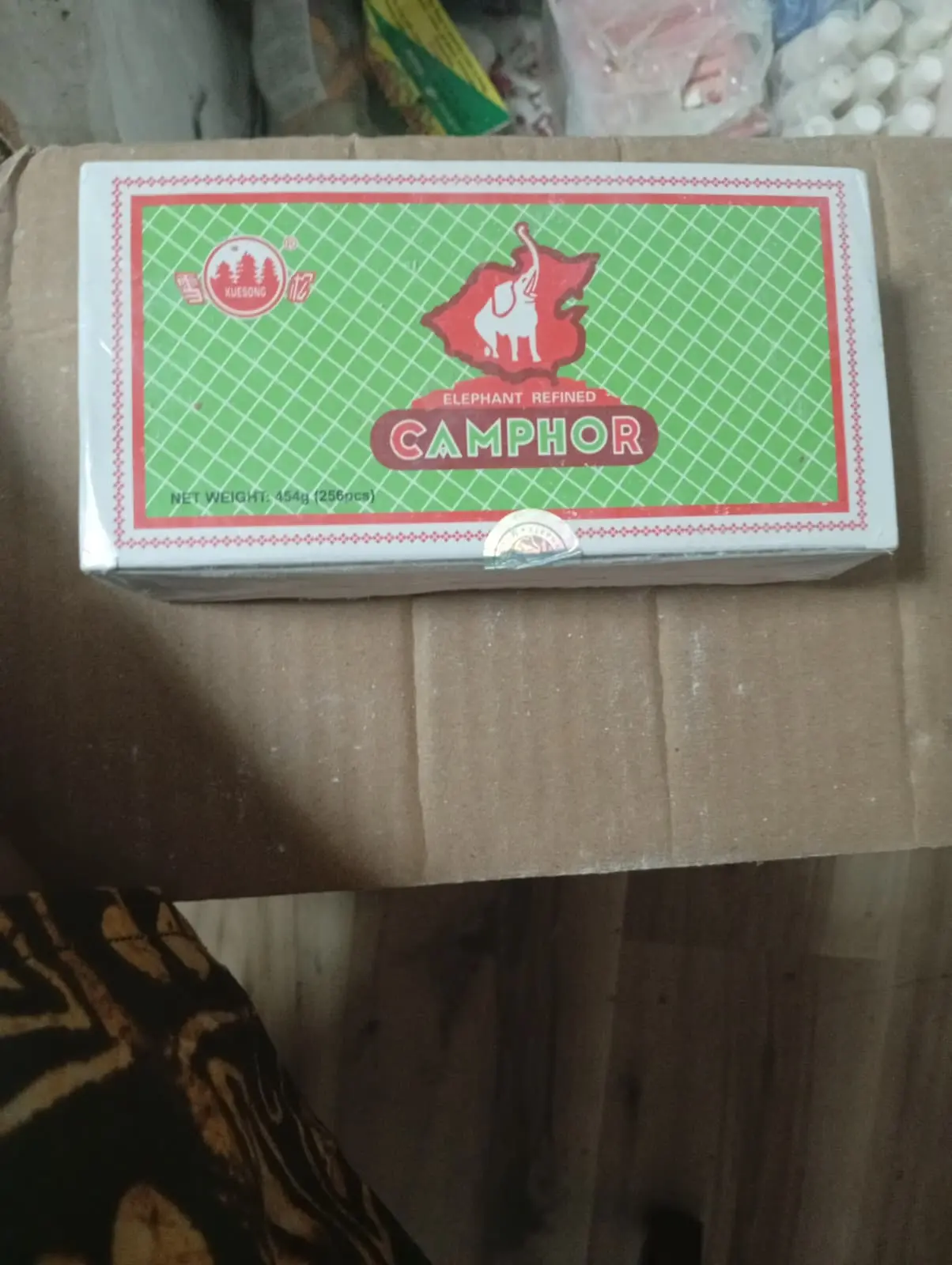 Elephant Refined Camphor 64 Tablets