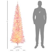 6' Tall, 390 Tips, Pink