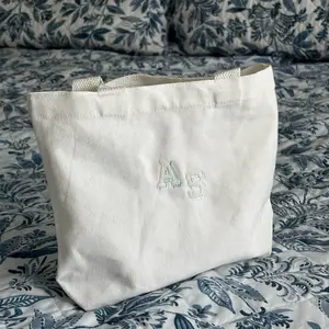 Clam Shell Custom Monogram Mini Tote Bag