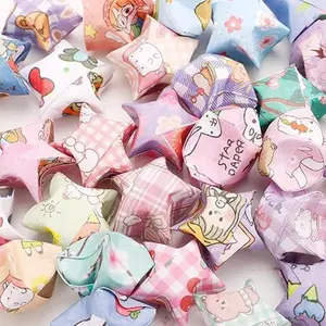 Lucky Star Folding Paper Strips 544 Sheets, Colorful Origami Paper for  Party & Home Decor