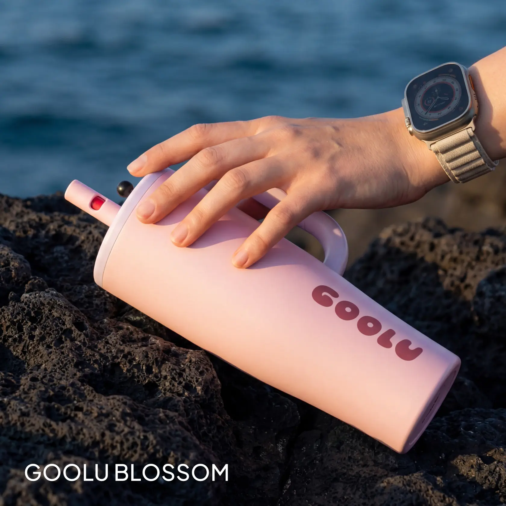 New dopamine ice cream cup, summer large capacity insulated cup, giant super powered car portable straw cup
