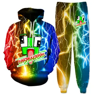 UNSPEAKABLE Hoodie Set Game Swearsuit Hoodie and Sweatpants Set