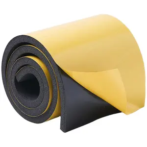 1 piece of durable self-adhesive garage door and wall protection anti-collision panel - anti-collision insulation material, suitable for cars, trucks, and garage walls - black, garage door insulation material